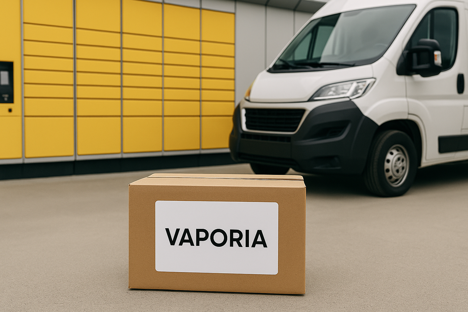 Paczkomaty InPost i kurier GLS  – jak działa wysyłka z Vaporia?