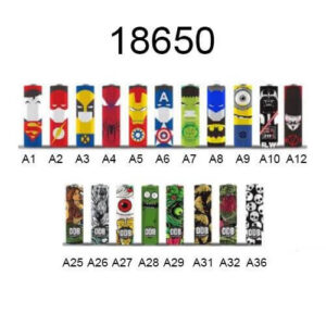 Owijka termokurczliwa na akumulator 18650